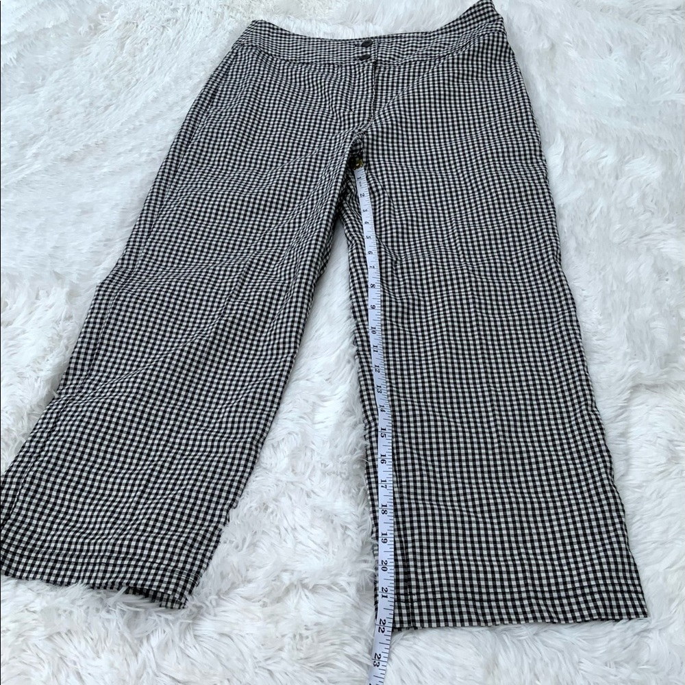 Chicos black and white crop‎ length pants size 0 - Picture 3 of 6